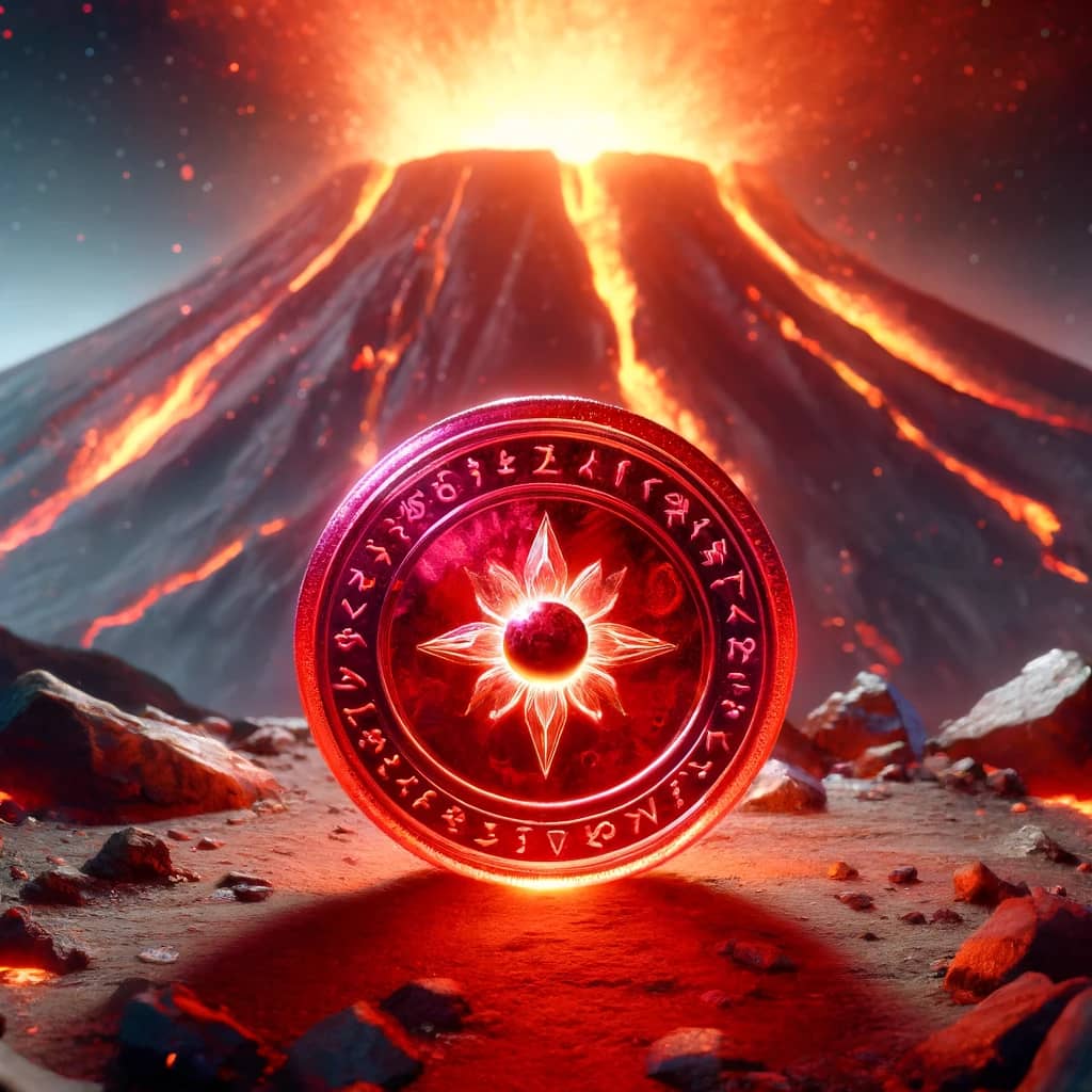 Base Crimson Badge